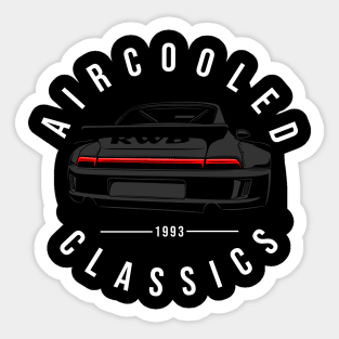 911 933 RWB Aircooled JDM Oldschool Tuning Car Sticker